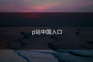 p站中国入口