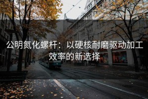 公明氮化螺杆：以硬核耐磨驱动加工效率的新选择